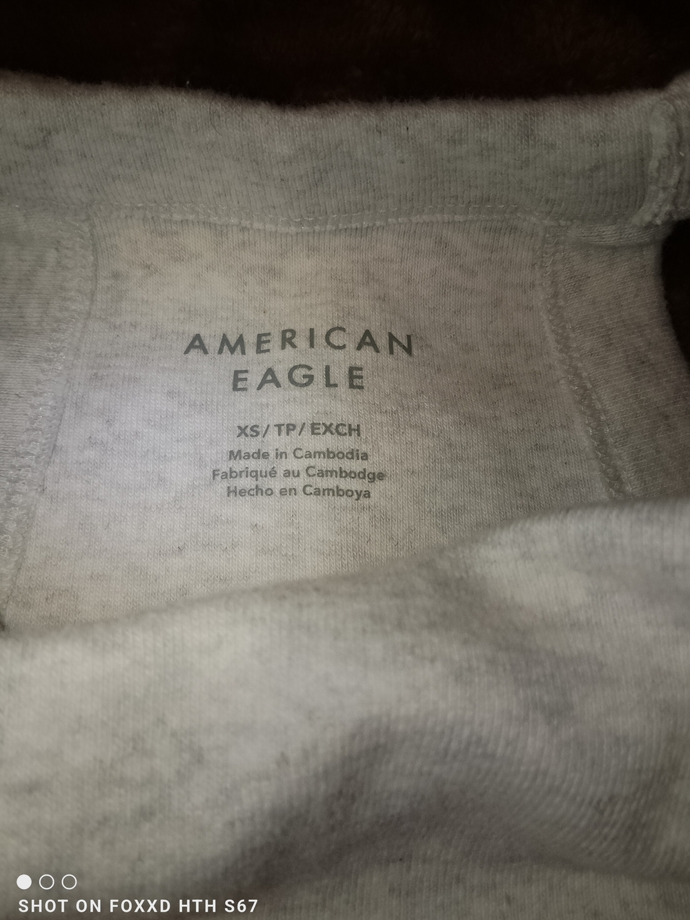 American Eagle Outfitters Women Cream Lightweight Crewneck Sweater